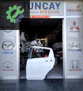 TOYOTA YARİS SOL ARKA KAPI 2012-2018 ÇIKMA PARÇA ORJİNAL BOYASIZ