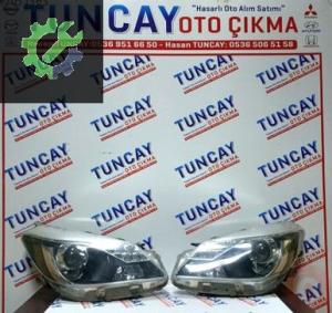 TOYOTA YARİS SOL LED’Lİ MERCEKLİ FAR 2012-2014 ÇIKMA PARÇA (2. Adet)