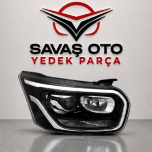 TRANSİT ÖN FAR MOTORLU MERC.LEDLİ SAĞ SOL 2019 VE ÜZERİ / TAİWAN
