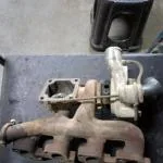 Transit v184 Turbo ve egsoz manifoldu çıkma orijinal