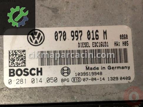 Volkswagen Transporter Motor Beyni 070997016M çıkma parça