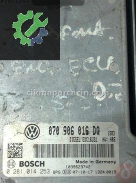 Volkswagen Transporter Motor Beyni 070906016DQ çıkma parça