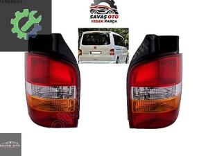 TRANSPORTER T5 ARKA STOP LAMBASI SAĞ SOL 2003+ / BEYAZ/SARI ADTF
