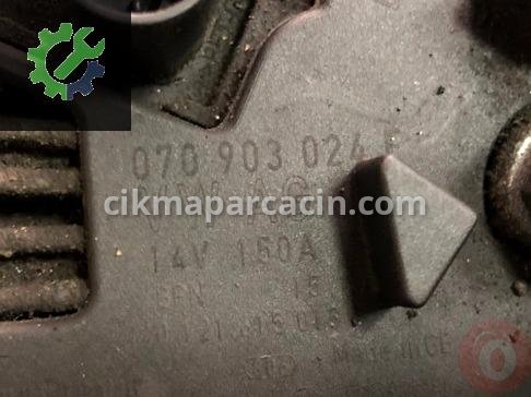 Volkswagen Transporter Şarj Dinamosu 070903024F çıkma parça