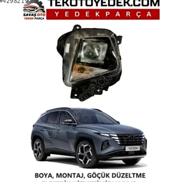 Hyundai Tucson Sağ Ön Far çıkma parça
