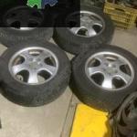 Volkswagen bora ön ve arka sağ sol tekerlek ve jantlar çıkma