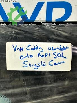 Volkswagen Caddy Sol Kapı Camı çıkma parça
