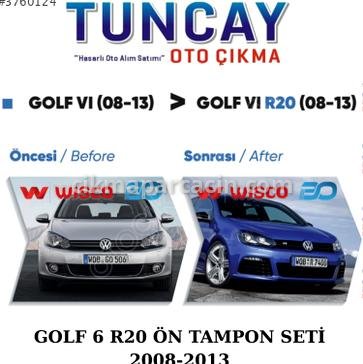 Volkswagen Golf Ön Tampon çıkma parça
