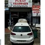 VOLKSWAGEN GOLF 7 ÇIKMA BAGAJ KAPAGI HATASIZ BEYAZ TAMPON ARKA