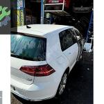 VOLKSWAGEN GOLF 7 ÇIKMA BAGAJ KAPAGI HATASIZ BEYAZ TAMPON ARKA