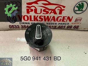 VOLKSWAGEN GOLF 7 ÇIKMA ORJİNAL SİS FAR ANAHTARI 5G0 941 431 BD