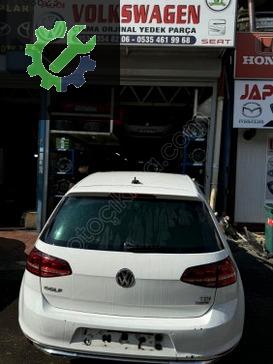 VOLKSWAGEN GOLF 7 ÇIKMA SAG ARKA KAPI HATASIZ BEYAZ RENK KAPI