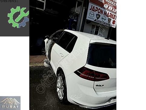 VOLKSWAGEN GOLF 7 KOMPLE TAVAN ARKA KASA BAGAJ