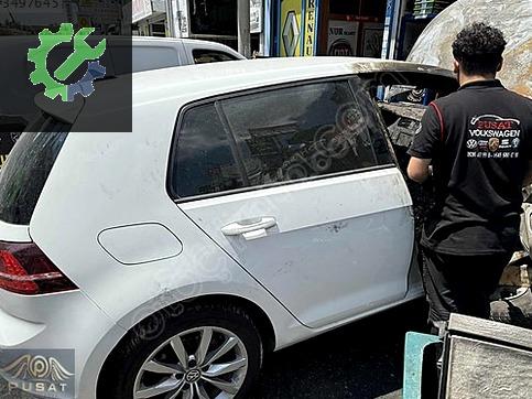 VOLKSWAGEN GOLF 7 KOMPLE TAVAN ARKA KASA BAGAJ