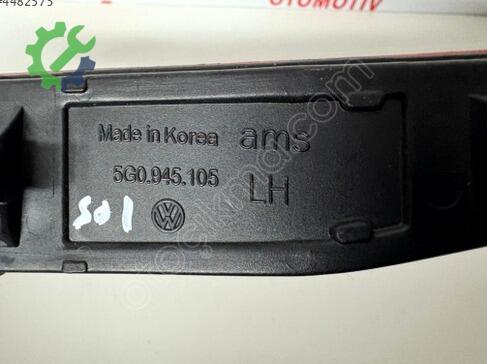 Volkswagen Golf Reflektör 5G0945105 çıkma parça