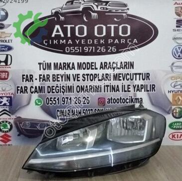 Volkswagen Golf Far çıkma parça
