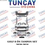 VOLKSWAGEN GOLF 8 ÖN ARKA TAMPON DÖNÜŞÜM SET 2020-2024