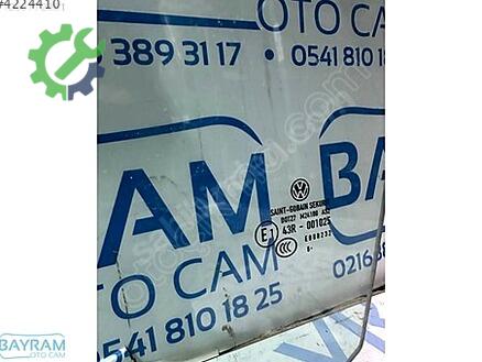 Volkswagen Golf Sol Ön Kapı Camı çıkma parça