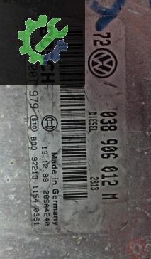 Volkswagen Golf Alarm Beyni 038906012M0281001979 çıkma parça