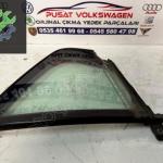 VOLKSWAGEN JETTA ÇIKMA ORJİNAL SOL ARKA KELEBEK CAMI