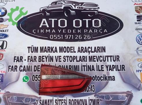 Volkswagen Jetta Sağ İç Stop çıkma parça