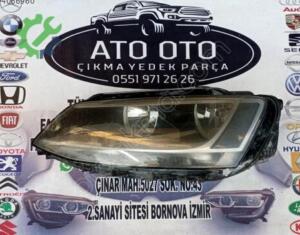 Volkswagen Jetta Çıkma Sol Far