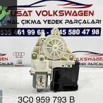 VOLKSWAGEN JETTA SOL ÖN ÇIKMA CAM MOTORU KARTLI 3C0 959 793 B