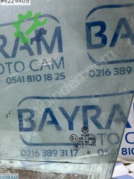 Volkswagen Passat Sol Ön Kapı Camı çıkma parça