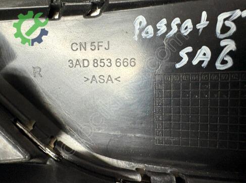 Volkswagen Passat Sis Çerçevesi 3AD853666 çıkma parça