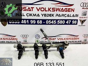 VOLKSWAGEN PASSAT BENZİNLİ ÇIKMA TAKIM ENJEKTÖR 06B 133 551