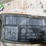 VOLKSWAGEN PASSAT ÖN SOL EMNİYET KEMERİ 3C1857705P PASSAT B6
