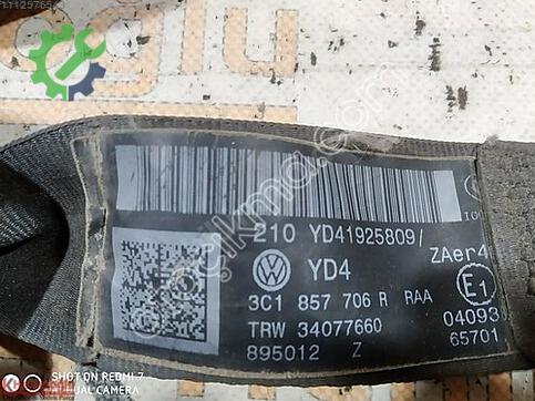 Volkswagen Passat 3C1857705P çıkma parça