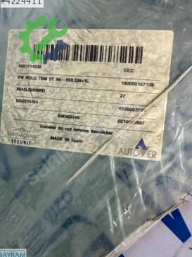 Volkswagen Polo Sol Arka Kapı Camı çıkma parça