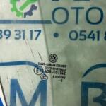 Volkswagen Polo 2001-2009 Sağ Ön Kapı Camı Çıkma