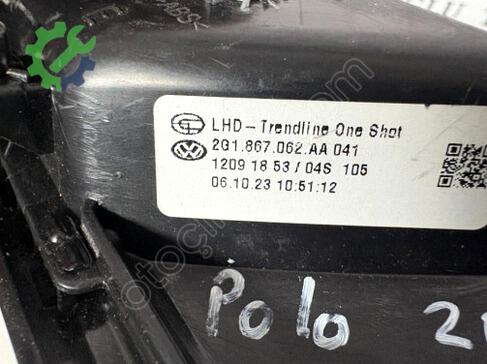 Volkswagen Polo Sağ Ön Kapı çıkma parça