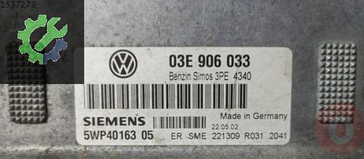 Volkswagen Polo Alarm Beyni 03E9060335WP4016305 çıkma parça