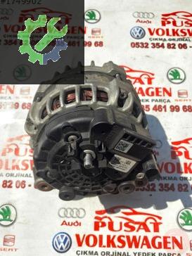 VOLKSWAGEN SKODA SEAT ÇIKMA ŞARJ DİNOMOSU 04C903023L 140A
