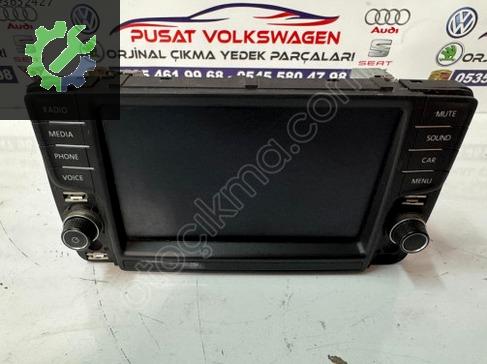 VOLKSWAGEN TİGUAN ÇIKMA ORJİNAL CD ÜNİTESİ VE TEYP 3Q0 035 819B