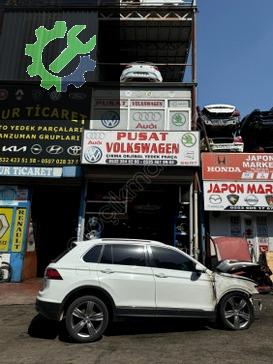 VOLKSWAGEN TİGUAN KOMPLE TAVAN ARKA BEYAZ HATASIZ