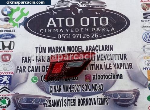 Volkswagen Tiguan Sol İç Stop çıkma parça