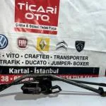 Volkswagen Transporter 4 Çıkma Orjinal Ön Cam Silecek Motoru