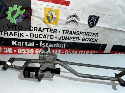 Volkswagen Transporter 5-6 Çıkma Orjinal Ön Cam Silecek Motoru