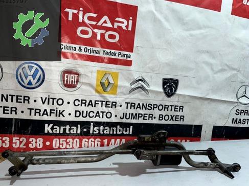 Volkswagen Transporter 5-6 Çıkma Orjinal Ön Cam Silecek Motoru