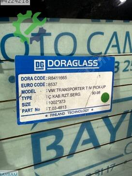 Volkswagen Transporter Arka Cam çıkma parça