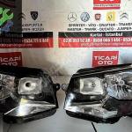 Volkswagen transporter t7 kasa sağ sol ön farlar