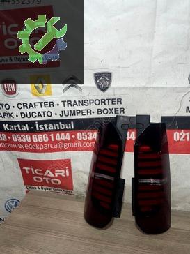 Volkswagen Transporter Tek Kapak Ledli Sağ Sol Orjinal Stop