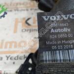 VOLVO S60 EMNİYET KEMERİ SAĞ ÖN 616155800 012R0000 P03981884