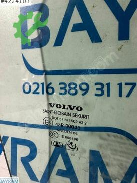 Volvo S80 Sağ Arka Kapı Camı çıkma parça