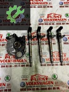 Vw 1.6tdı cay motor takım enjektör çıkma orjinal