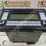 VW CADDY GOLF JETTA MULTİMEDYA TEYP 1K0 035 186 AD, 7 646
